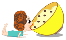 Crazy Naughty Lady sticker #2606862