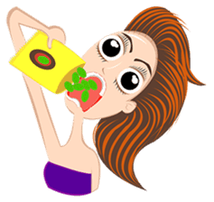 Crazy Naughty Lady sticker #2606863