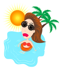 Crazy Naughty Lady sticker #2606868