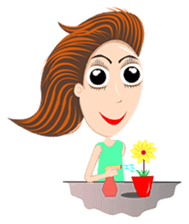 Crazy Naughty Lady sticker #2606873