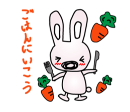 Penguins and rabbits and pigs sticker #2607001