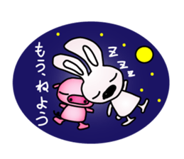 Penguins and rabbits and pigs sticker #2607002