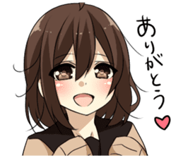 Dog system girl sticker sticker #2607096