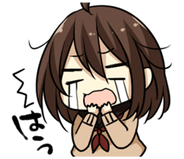 Dog system girl sticker sticker #2607110