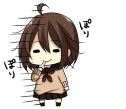 Dog system girl sticker sticker #2607112