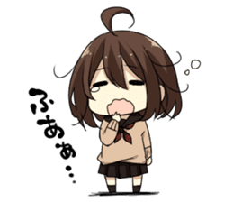 Dog system girl sticker sticker #2607121