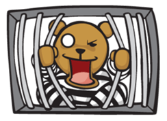 Benny in jail sticker #2607300