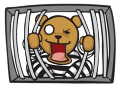 Benny in jail sticker #2607300