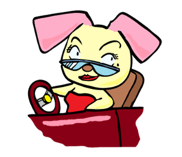 dog girl sticker #2608171