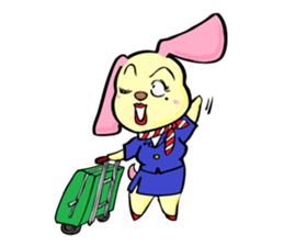 dog girl sticker #2608196