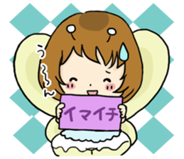 Princess of butterfly sticker #2608253