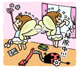 Princess of butterfly sticker #2608262