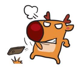 Reindeer Bura sticker #2608490