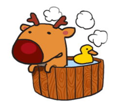 Reindeer Bura sticker #2608502