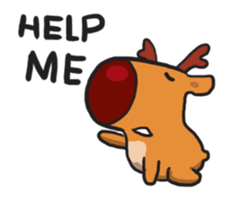 Reindeer Bura sticker #2608510