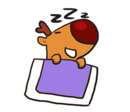 Reindeer Bura sticker #2608511