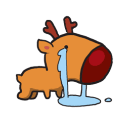 Reindeer Bura sticker #2608524