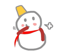 Snowman! sticker #2608775