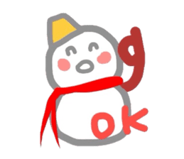 Snowman! sticker #2608777