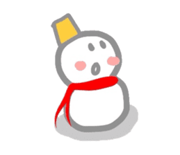 Snowman! sticker #2608785