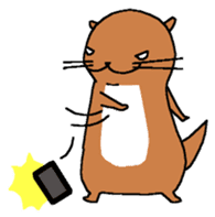 Otter of idol geek sticker #2609276