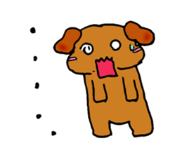 Cocoa of the puppy sticker #2609357