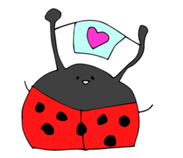 Ladybug and Insects. sticker #2609570