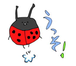 Ladybug and Insects. sticker #2609601