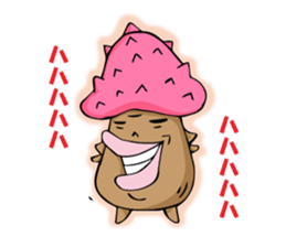 poisonous toadstool sticker #2610543