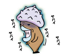 poisonous toadstool sticker #2610565