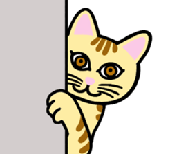 I am a cat.Thank you. sticker #2610809