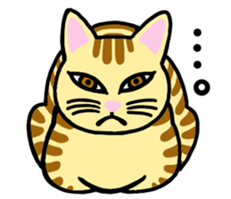 I am a cat.Thank you. sticker #2610811