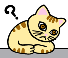 I am a cat.Thank you. sticker #2610829