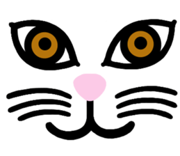 I am a cat.Thank you. sticker #2610844