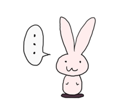 If you stray in the crowd (rabbit) sticker #2610930