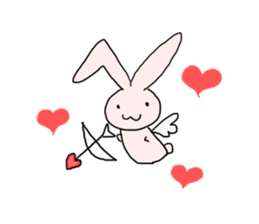 If you stray in the crowd (rabbit) sticker #2610933