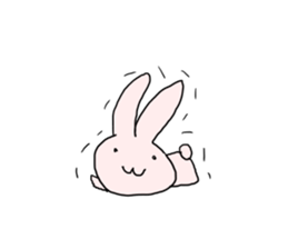 If you stray in the crowd (rabbit) sticker #2610943