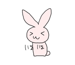 If you stray in the crowd (rabbit) sticker #2610966