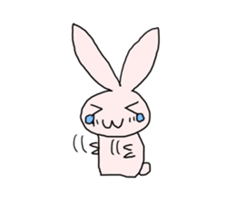 If you stray in the crowd (rabbit) sticker #2610967