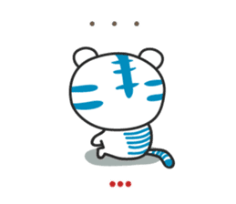 White Tiger / Japanese Kansai dialect sticker #2611407