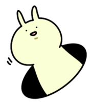 Day-to-day of rabbit and cat sticker #2611455