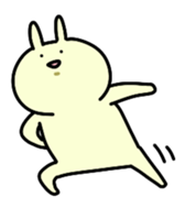 Day-to-day of rabbit and cat sticker #2611456