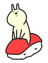 Day-to-day of rabbit and cat sticker #2611457