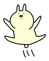 Day-to-day of rabbit and cat sticker #2611460