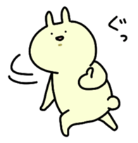 Day-to-day of rabbit and cat sticker #2611462