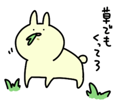 Day-to-day of rabbit and cat sticker #2611463