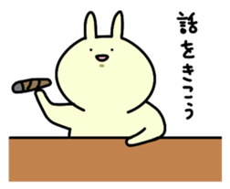 Day-to-day of rabbit and cat sticker #2611464