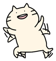 Day-to-day of rabbit and cat sticker #2611468