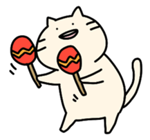 Day-to-day of rabbit and cat sticker #2611471