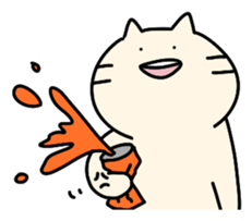 Day-to-day of rabbit and cat sticker #2611477